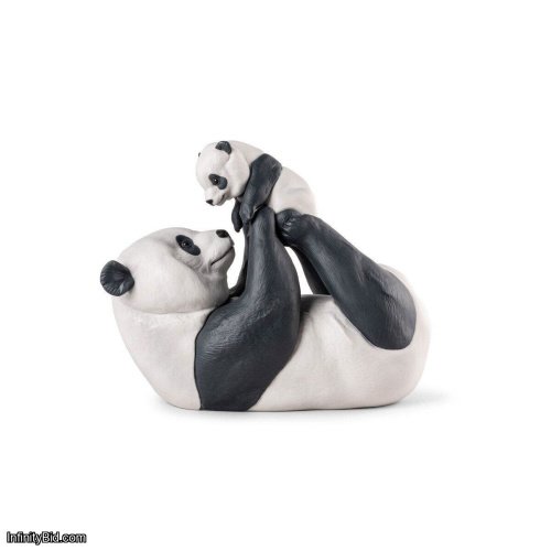 Lladro Mommy Panda Sculpture SKU: 01009685