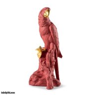 Lladro Macaw bird Sculpture. Red-Gold. Limited Edition SKU: 01009690