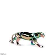 Lladro Panther Sculpture. Iridiscent SKU: 01009691