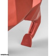 Lladro Bull Sculpture. Metallic red SKU: 01009729