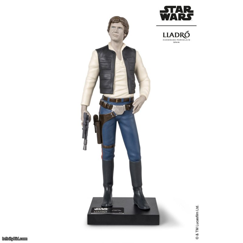 Lladro Han Solo™ Sculpture. Limited Edition SKU: 01009735