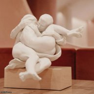 Lladró “Together” Couple Sculpture – Matte White Porcelain SKU: 01009751