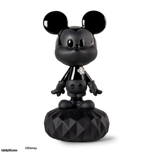 Lladro Mickey™ Total Black Sculpture SKU: 01009755