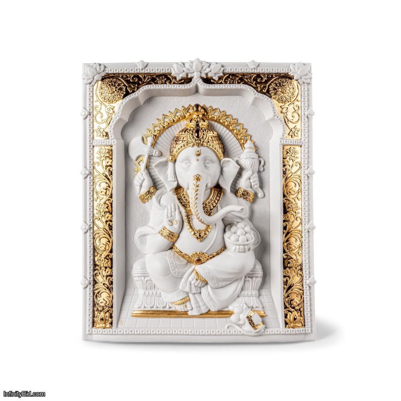 Lladro Lord Ganesha wall art SKU: 01009758