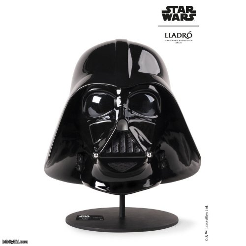 Lladro Darth Vader™ Helmet Sculpture. Limited Edition SKU: 01009764