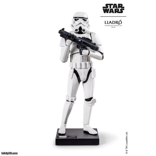 Lladro Stormtrooper™ (version 2) Sculpture. Limited Edition SKU: 01009765