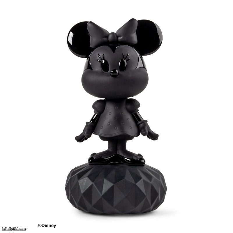 Lladro Minnie™ Total Black Sculpture SKU: 01009779