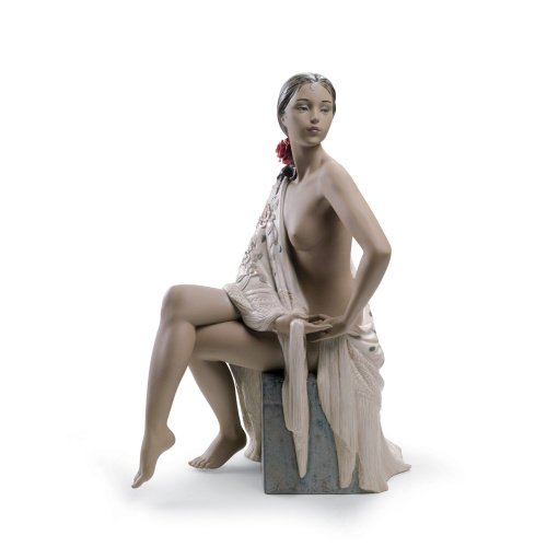 Lladro Nude with Shawl Woman Figurine SKU: 01012536