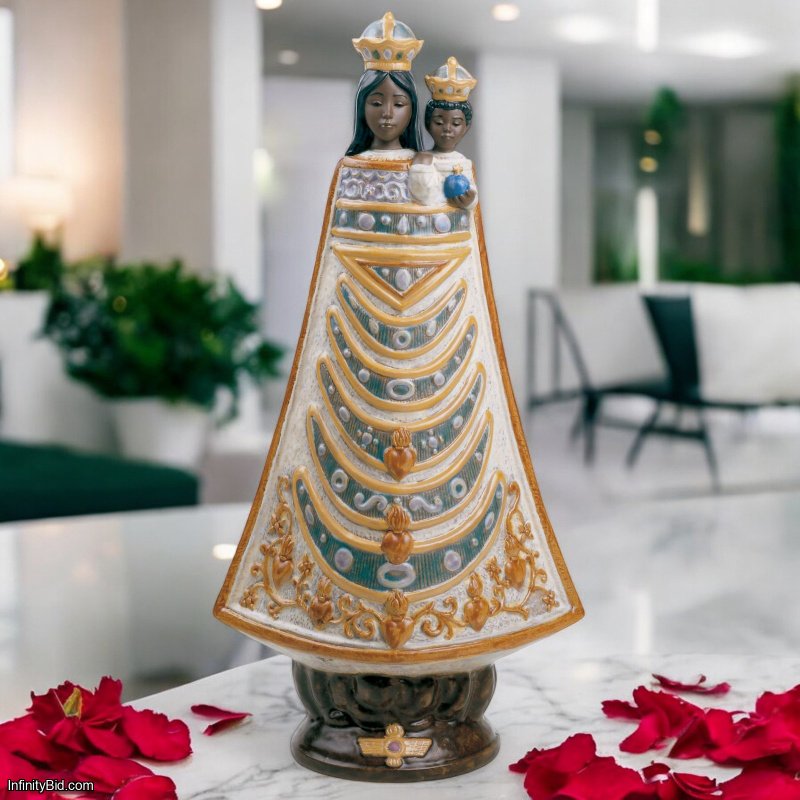 Lladró Our Lady of Loreto – Retired Religious Figurine  SKU: 01017517