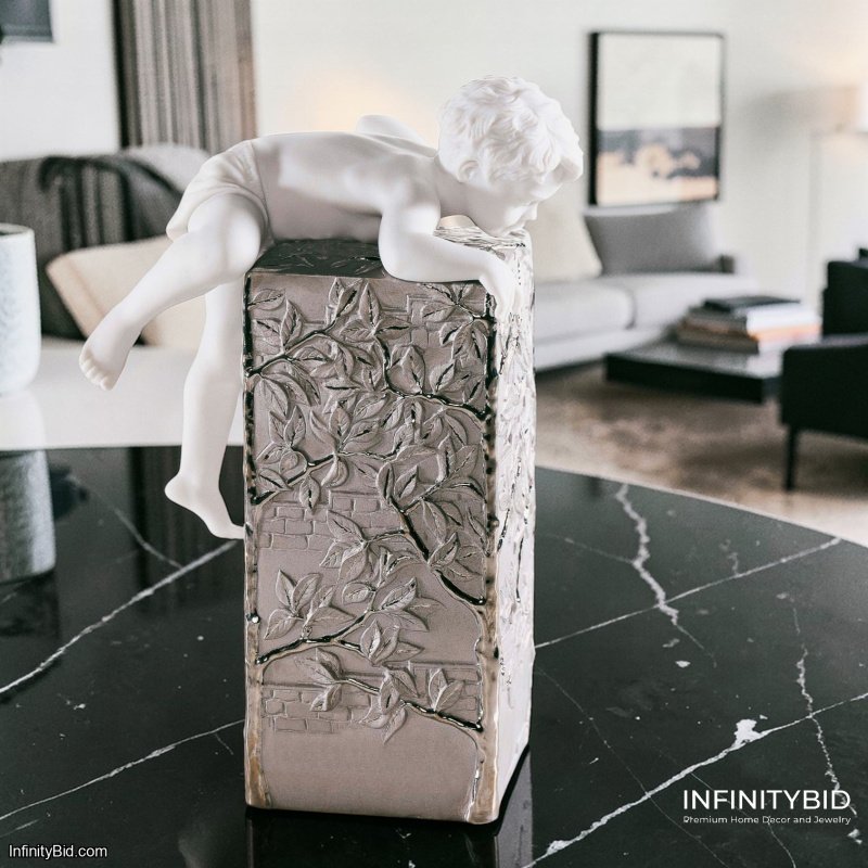 Lladro Striving Boy Porcelain Figurine – SKU 01018284