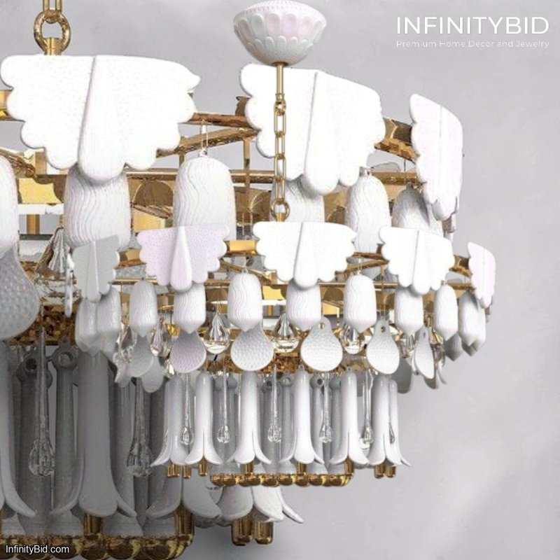 Lladro Seasons Ceiling Lamp 70 cm – Sunrise Edition – SKU: 01024176