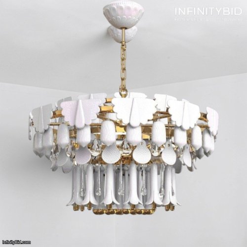Lladro Seasons Ceiling Lamp 70 cm – Sunrise Edition – SKU: 01024176