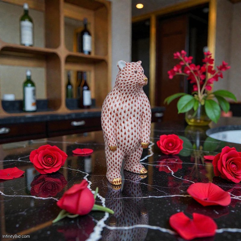 Herend Standing Bear SKU: 05024000-VH