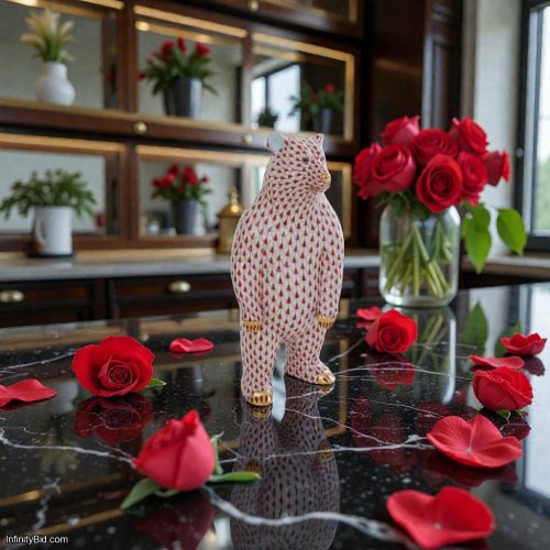 Herend Standing Bear SKU: 05024000-VH