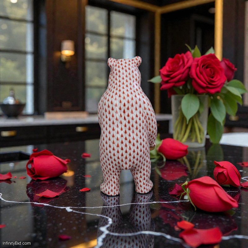 Herend Standing Bear SKU: 05024000-VH