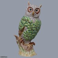 Herend Openwork Owl – Limited Edition Hand-Painted Porcelain SKU: 05180092-VHSP193