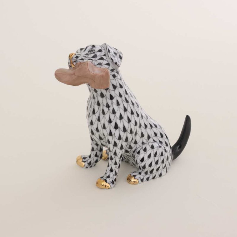 Herend Bella Dog Porcelain Figurine – Hand-Painted, Made in Hungary SKU: 05274-0-00 VHNM