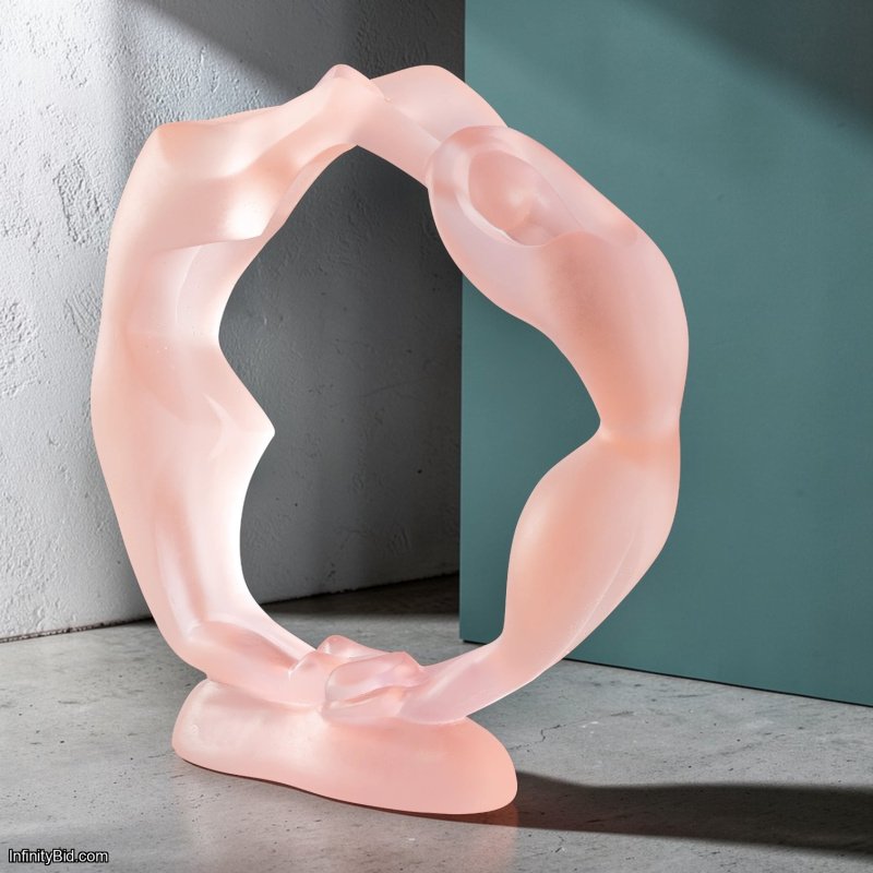Daum Natacha Mondon Rose Alliance Sculpture – Limited Edition of 375 - SKU: 05343