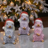 HEREND BUNNYS – SET OF 3