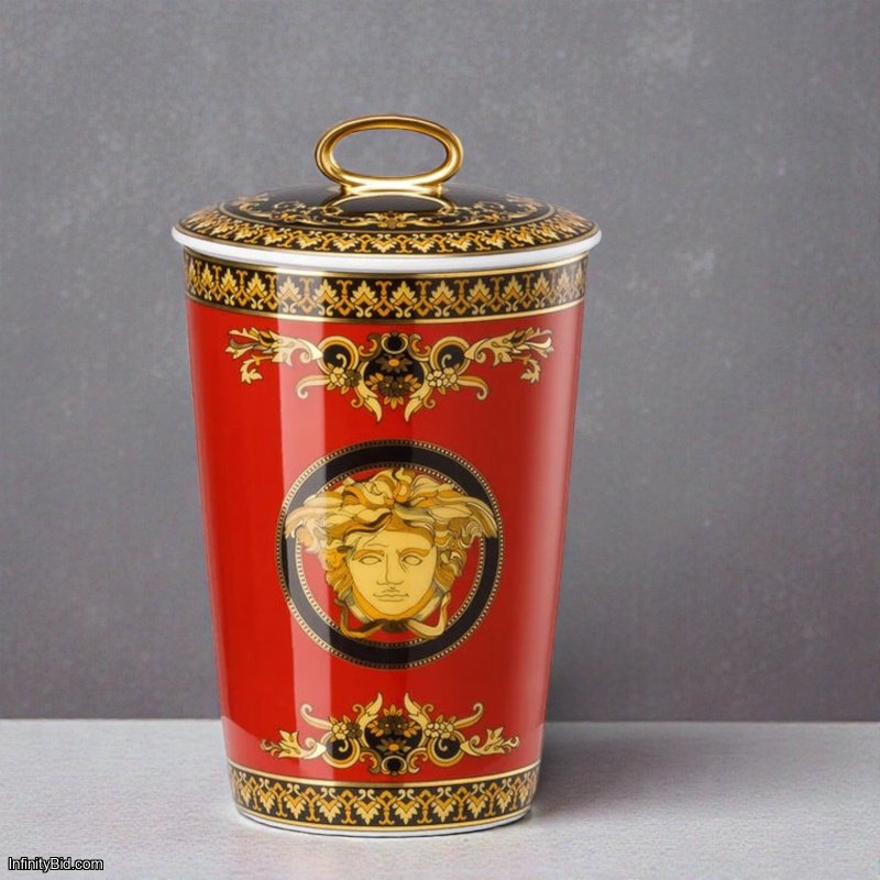 Versace Medusa Red Table Light with Scented Wax – Set of 2 SKU: 14402-409605-24868