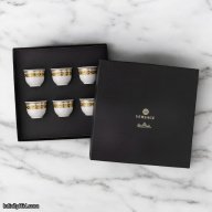 Versace Virtus Gala White Mug (Set of 6, Without Handle) SKU: 14413-403730-28403