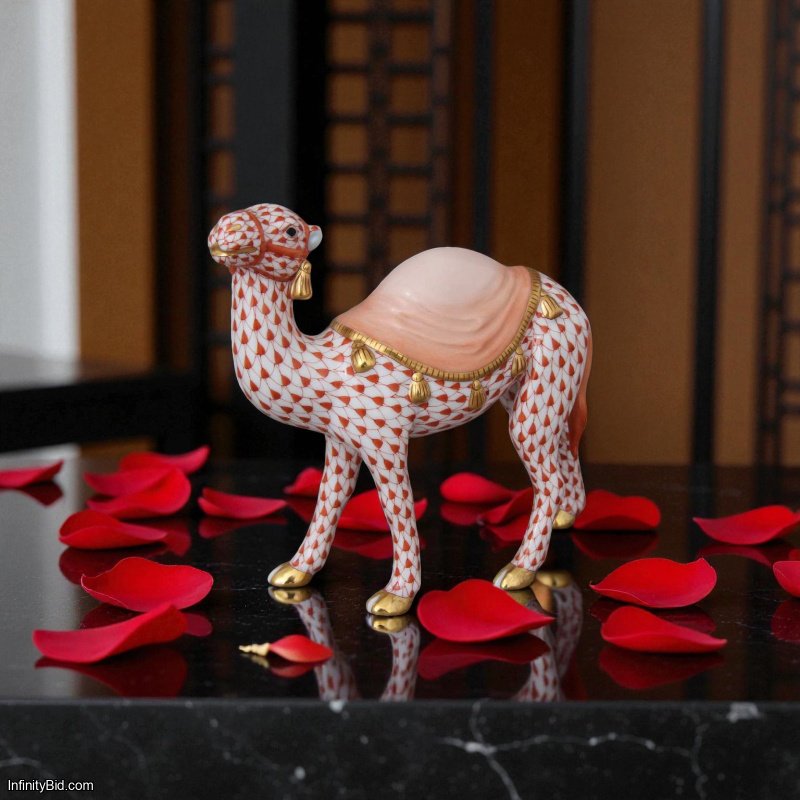 Herend Wandering Camel Figurine  SKU: 15515000-VH
