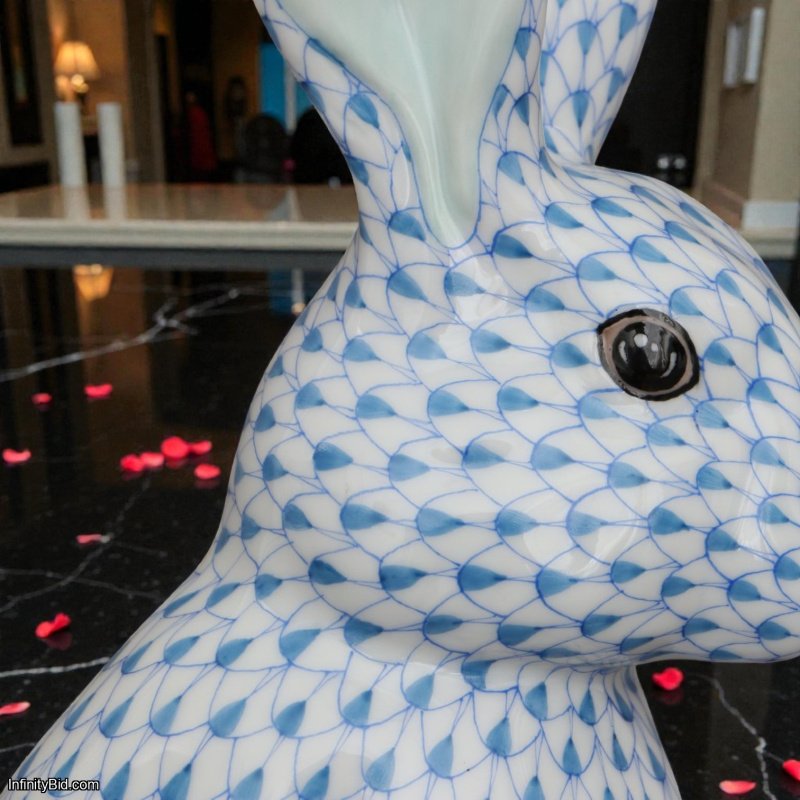 Herend Rabbit – Hand-Painted Porcelain Figurine SKU: 16084000-VHB