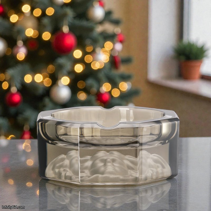 Versace Medusa Lumiere Haze Ashtray – Round 16 cm
