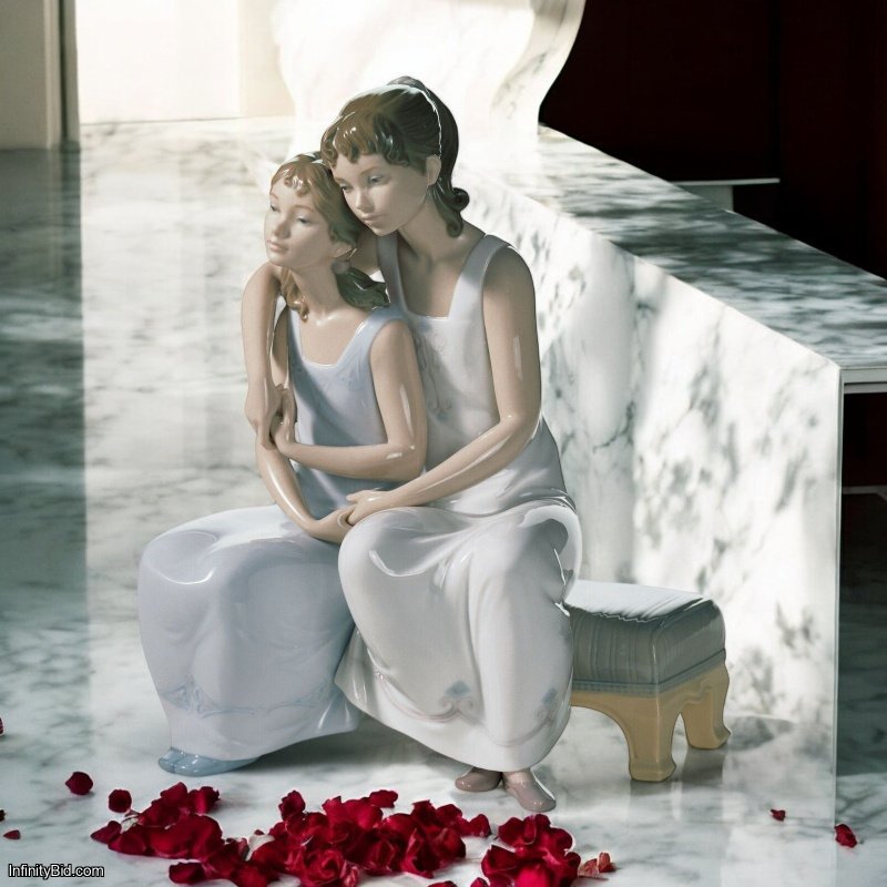 Lladró “My Sister, My Friend” Porcelain Figurine SKU: 01006901