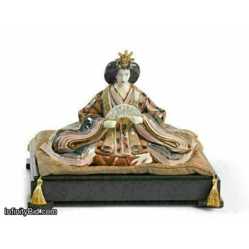 Lladró Hina Dolls – Empress Sculpture | Limited Edition High Porcelain Masterpiece SKU: 01001939