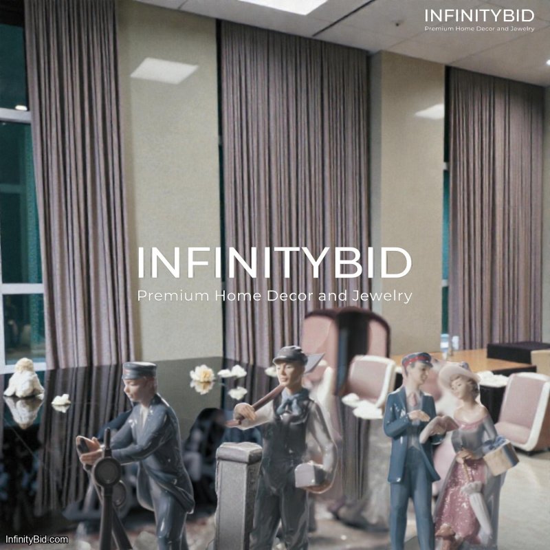 Lladro A Grand Adventure Train Sculpture – Rare Limited Edition High Porcelain 01001888