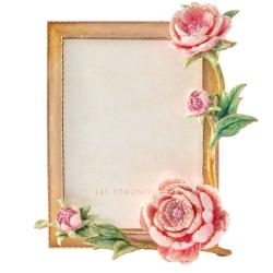 Cindy Peony Frame Jay Strongwater SPF5896-256