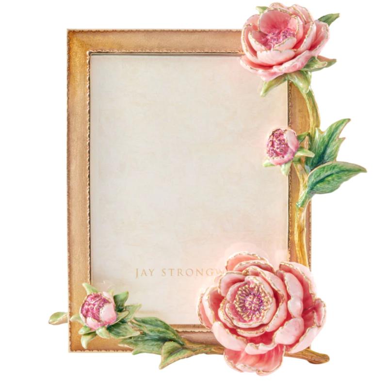 Cindy Peony Frame Jay Strongwater SPF5896-256