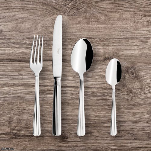 Cutipol Athena Stainless Steel Polished – 24-Piece Cutlery Set Made in Portugal