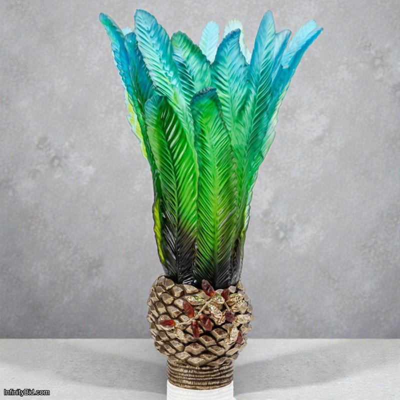 Daum Palm Beach Prestige Vase – Daum Crystal SKU: 05759