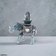 Daum “Shalmara” Elephant – Blue-Grey with Palladium Finish | Limited Edition (25 Pieces) SKU: 05878-1