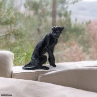 Daum Black Cheetah By Jean-François Leroy  SKU: 02677-1