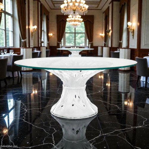 Daum Végétale Botanical Table – White Crystal (6-Piece Set) SKU: 05392-4