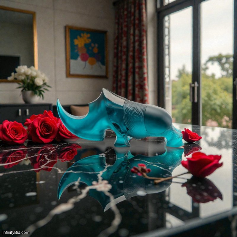 Daum Gé Pellini Ongava Rhinoceros – Blue SKU: 05775 Limited Edition: 125 pieces