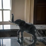 Daum Large Elephant – Black By Jean-François Leroy SKU: 02568-1