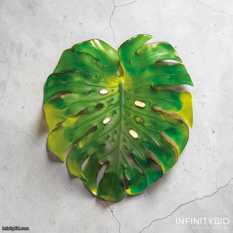 Daum Monstera Large Wall Leaf Green by Emilio Robba – SKU: 05298