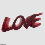 Daum “True Love” – Red Crystal Sculpture SKU: 05594