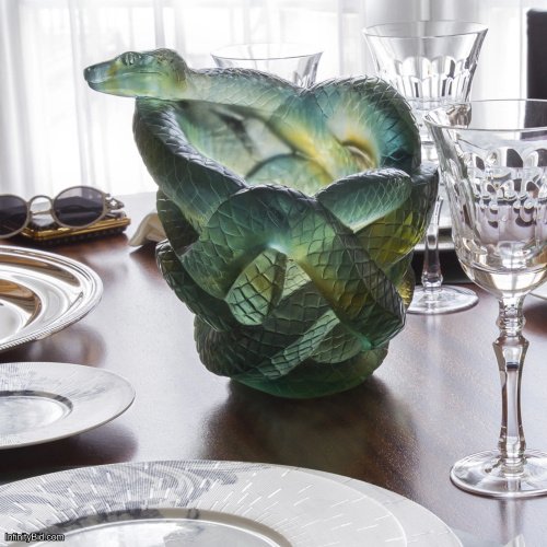 Daum Snake Vase – Limited Edition of 888 SKU: 05249-2