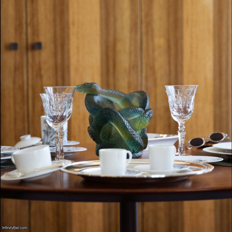 Daum Snake Vase – Limited Edition of 888 SKU: 05249-2