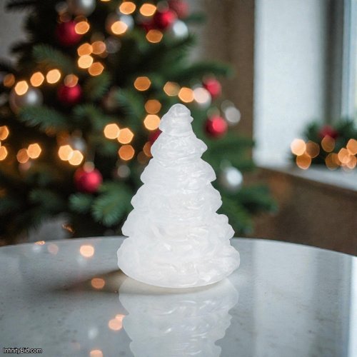 DAUM Retired Christmas Tree – White Crystal SKU: 05455