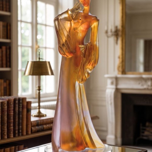 Daum Crystal Seven Pearls by Marie-Paule Deville-Chabrolle, Limited Edition 05258