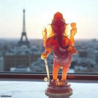 Daum Ganesha Amber Crystal – Limited Edition of 1000 SKU: 03443