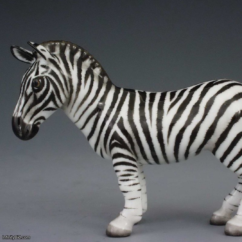 Herend Zebra Figurine SKU: 15558000-CD