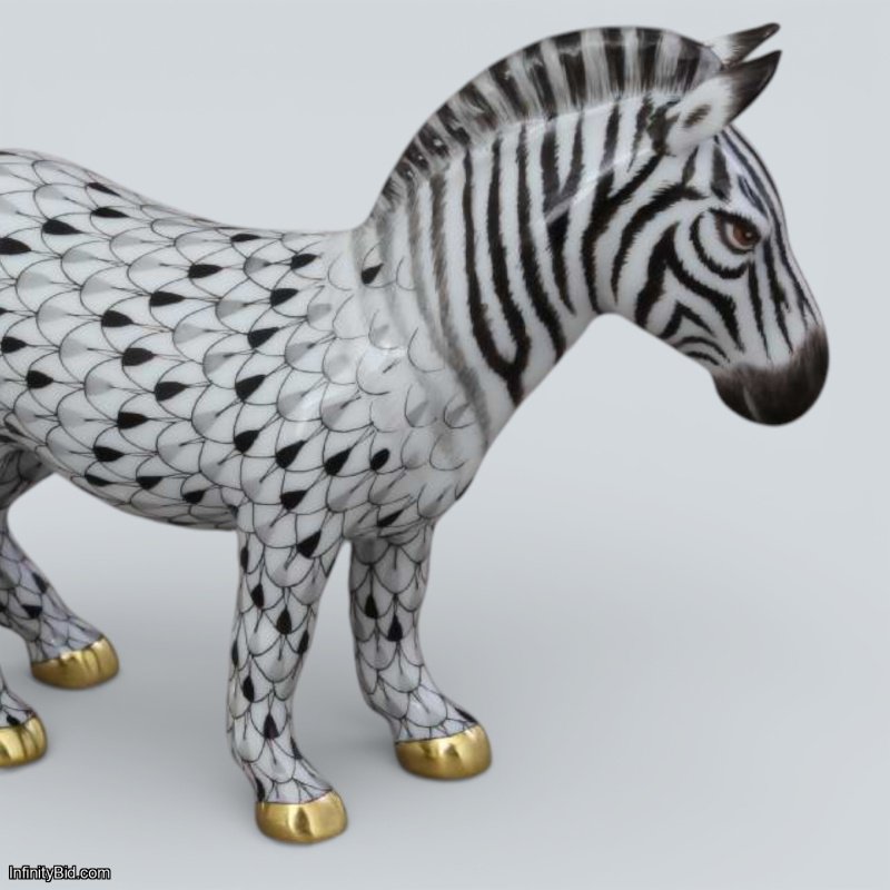 Herend Zebra – Limited Edition SKU: 15558000-VHSP64
