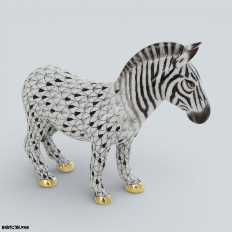 Herend Zebra – Limited Edition SKU: 15558000-VHSP64